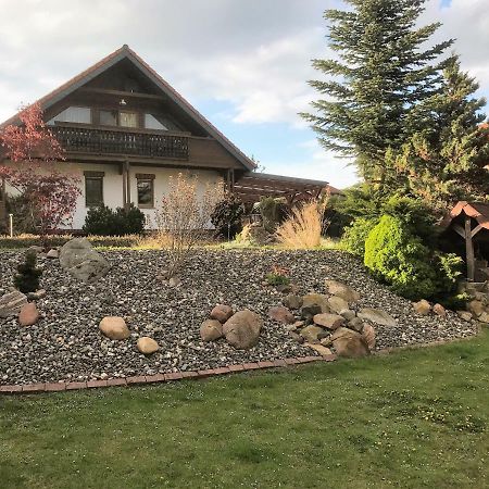 Ferienwohnung Hoppelnase mit eigener Sauna Langenstein Exterior foto