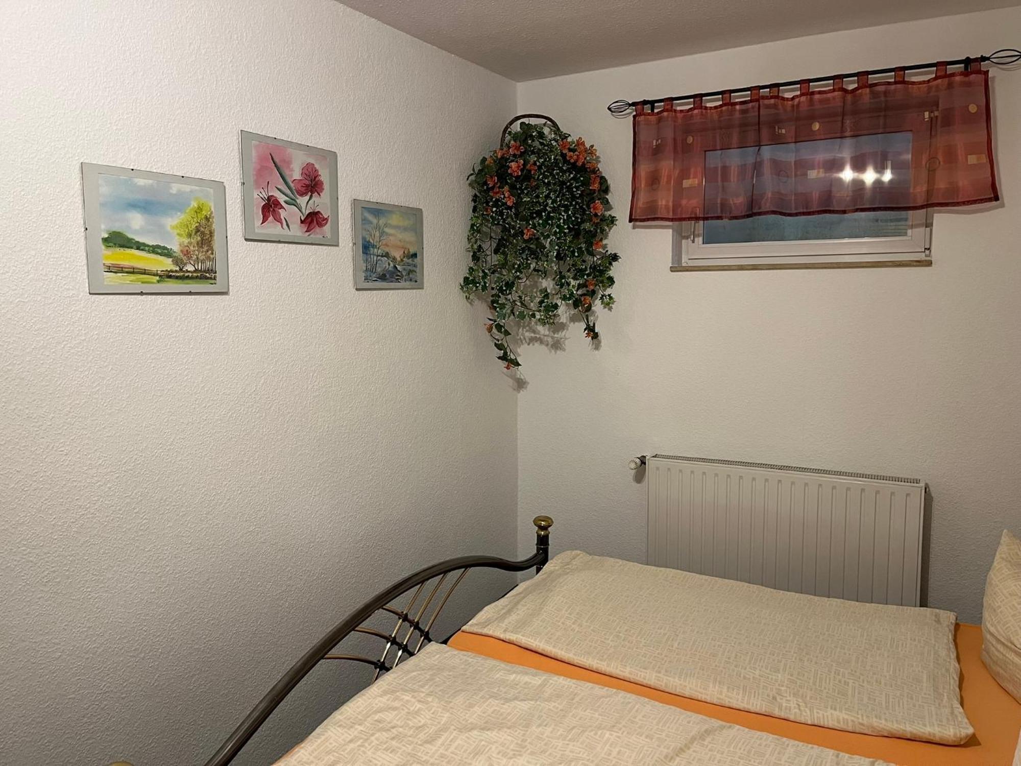 Ferienwohnung Hoppelnase mit eigener Sauna Langenstein Exterior foto